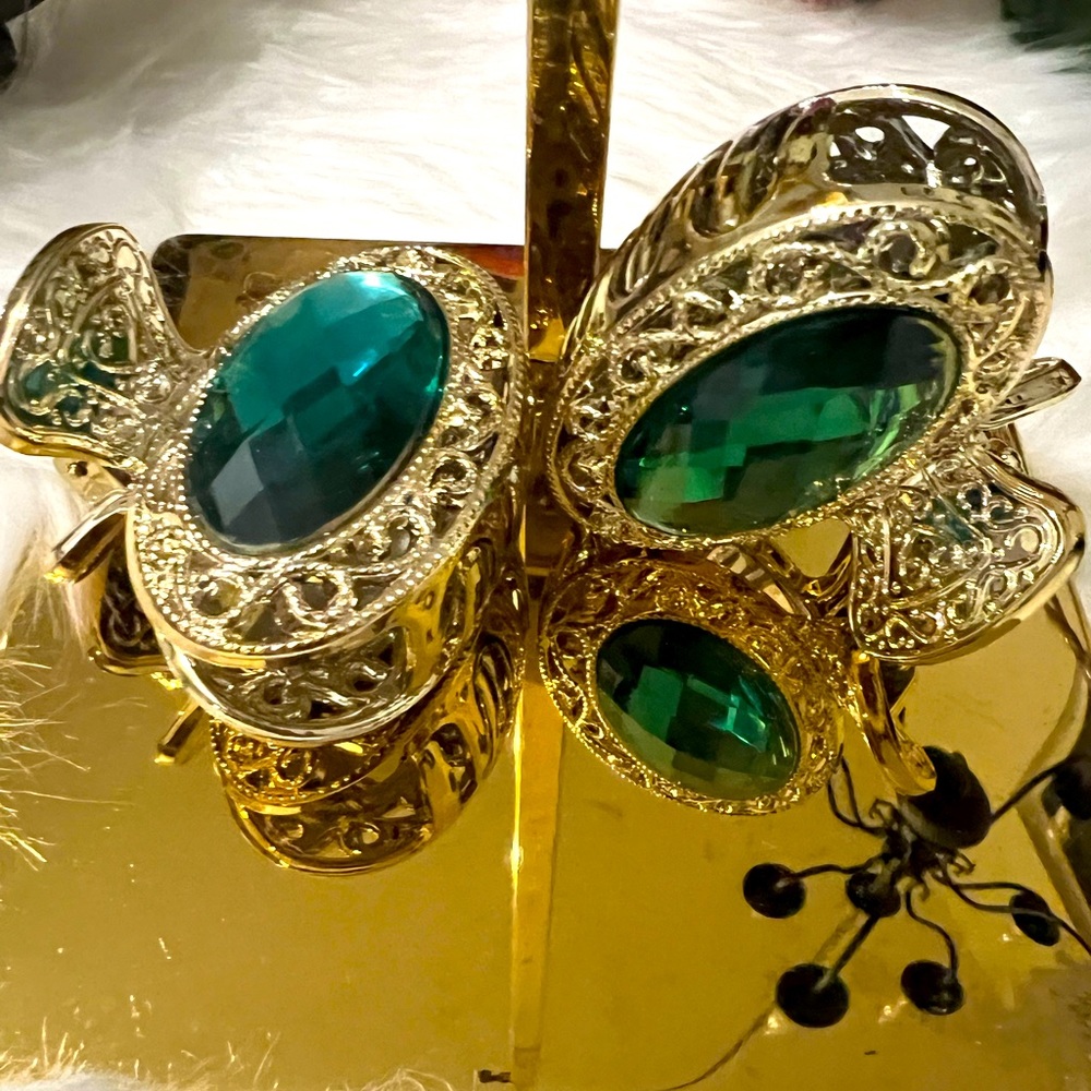 💜GreenStone Pair of Hair thing - Picture 3 of 5